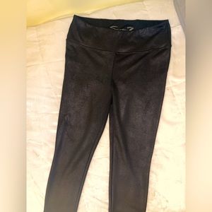 Matte textured Spandex Leggings